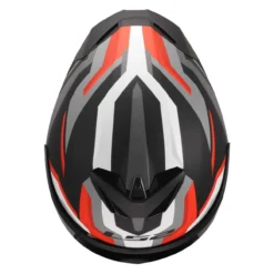 Casco Integrale Ls2 Ff820 Rapid III Hyper Black Red