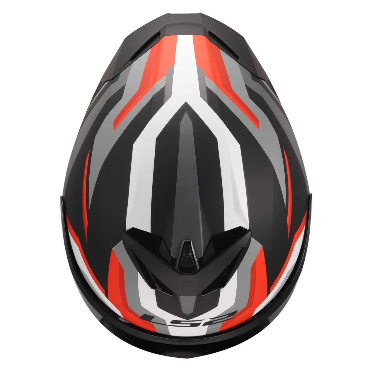 Casco Integrale Ls2 Ff820 Rapid III Hyper Black Red