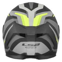 Casco Integrale Ls2 Ff820 Rapid III Hyper Black H-v Yellow