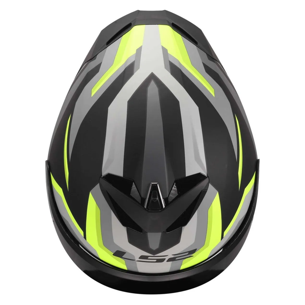 Casco Integrale Ls2 Ff820 Rapid III Hyper Black H-v Yellow