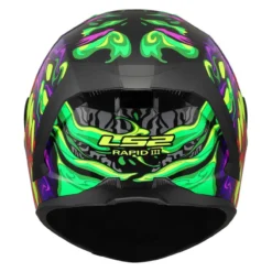 Casco Integrale Ls2 Ff820 Rapid III Lycant Purple Green