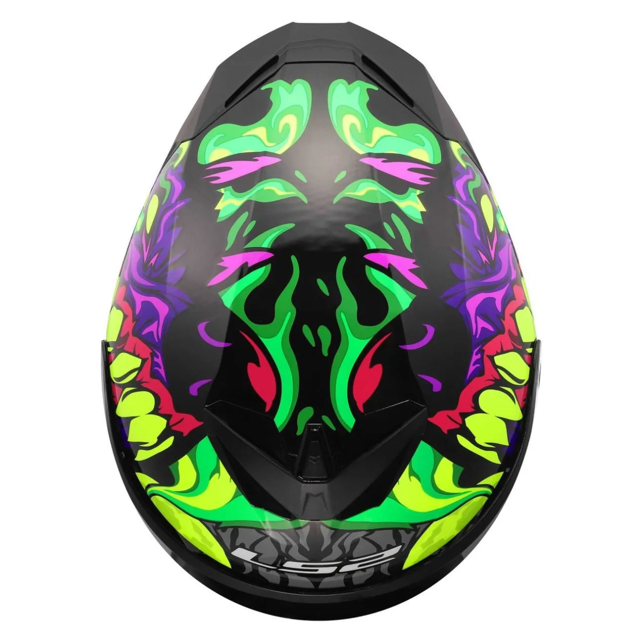 Casco Integrale Ls2 Ff820 Rapid III Lycant Purple Green