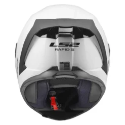Casco Integrale Ls2 Ff820 Rapid III Solid Gloss White