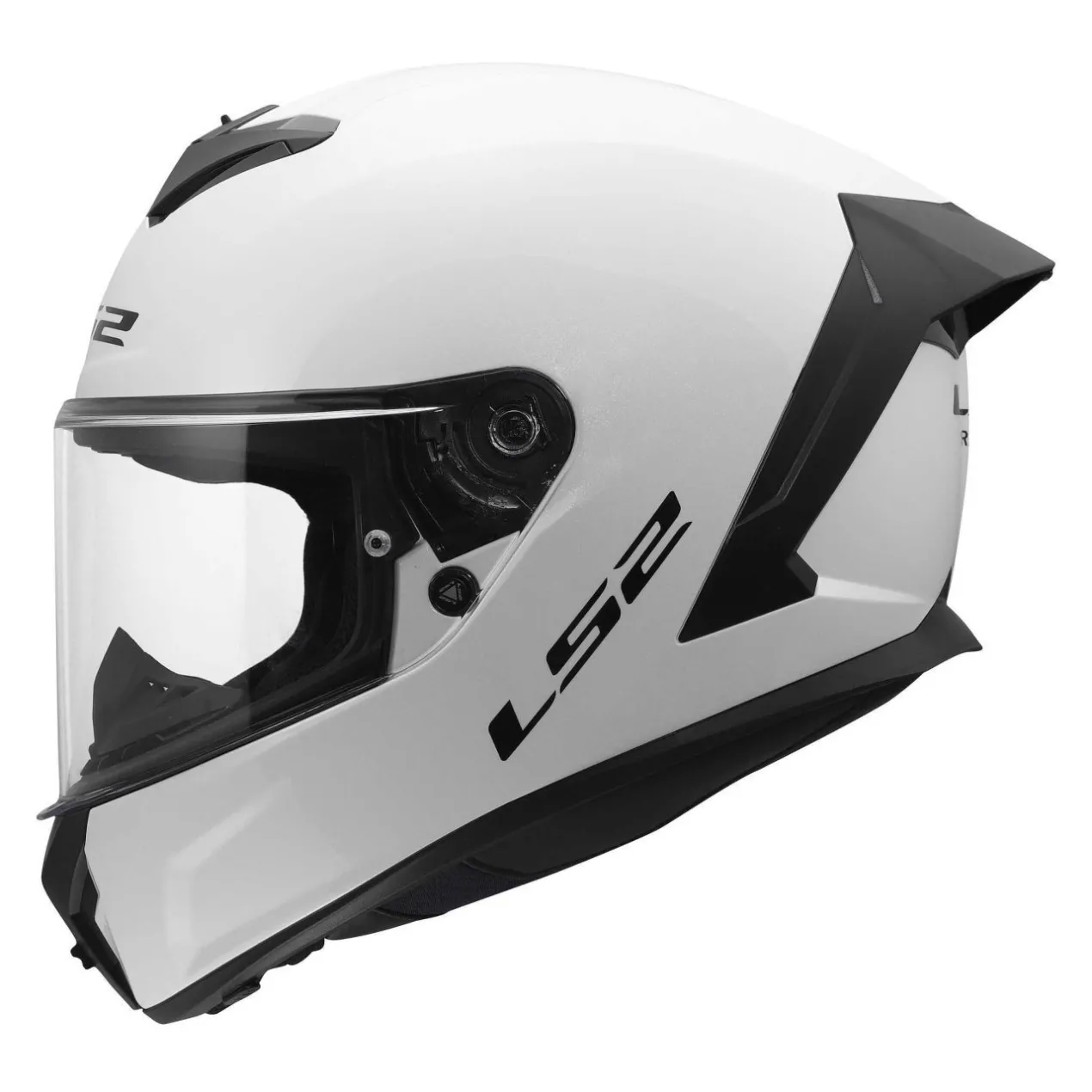 Casco Integrale Ls2 Ff820 Rapid III Solid Gloss White