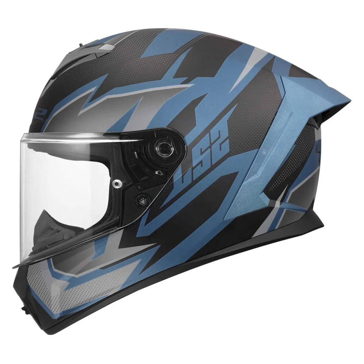 Casco Integrale Ls2 Ff820 Rapid III Xtrem Black Blue Petrol