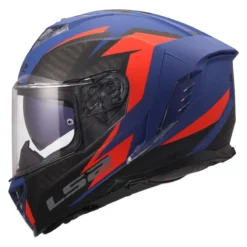Casco Integrale Ls2 Ff818 Storm III Dynamo Blue Red