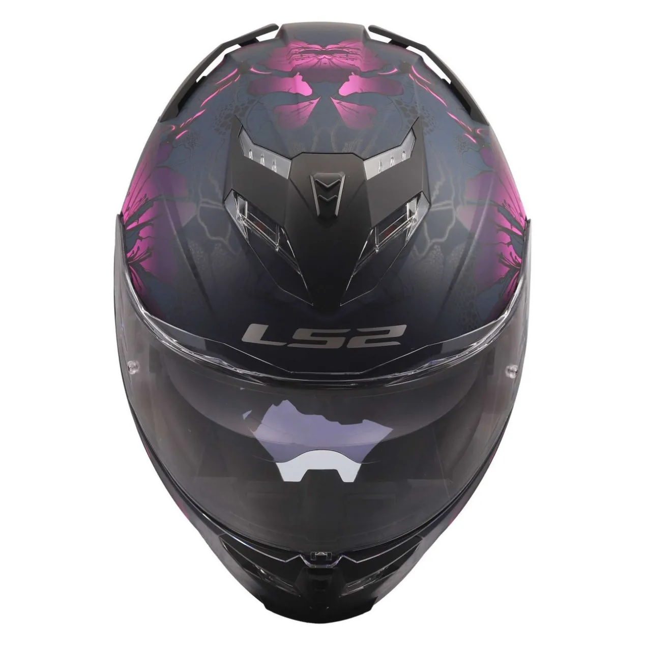 Casco Integrale Ls2 Ff818 Storm III Burst Black Pink