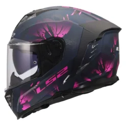 Casco Integrale Ls2 Ff818 Storm III Burst Black Pink