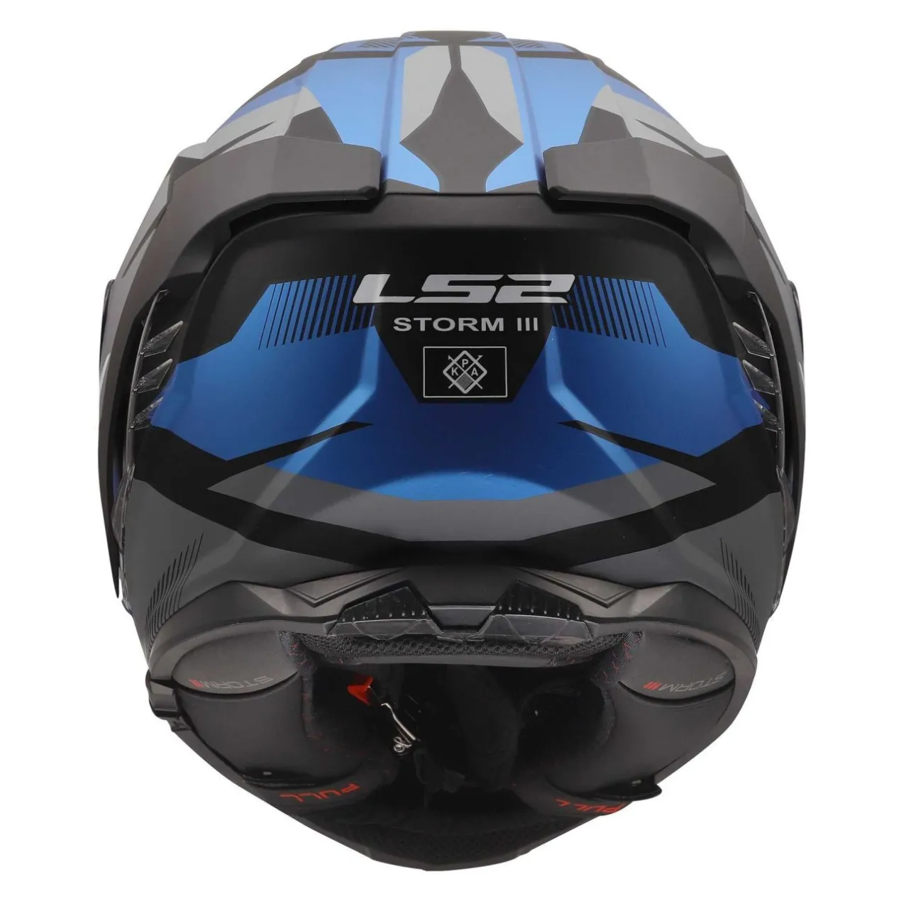 Casco Integrale Ls2 Ff818 Storm III Komai Black Blue