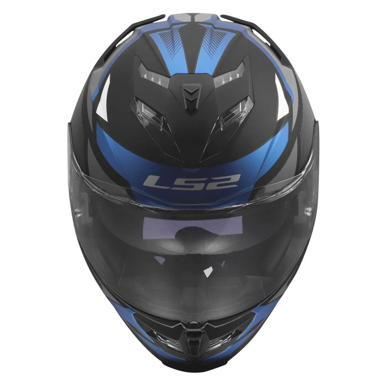 Casco Integrale Ls2 Ff818 Storm III Komai Black Blue