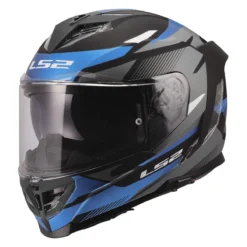 Casco Integrale Ls2 Ff818 Storm III Komai Black Blue