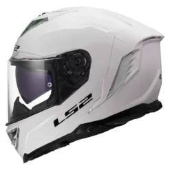 Casco Integrale Ls2 Ff818 Storm III Solid Gloss White