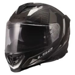 Casco Integrale Ls2 Ff818 Storm III Sporty Black Grey