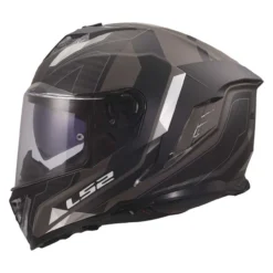 Casco Integrale Ls2 Ff818 Storm III Sporty Black Grey