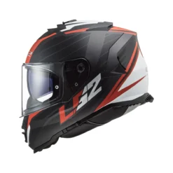 Casco Integrale Ls2 Ff800 Storm Nerve Matt Black Red