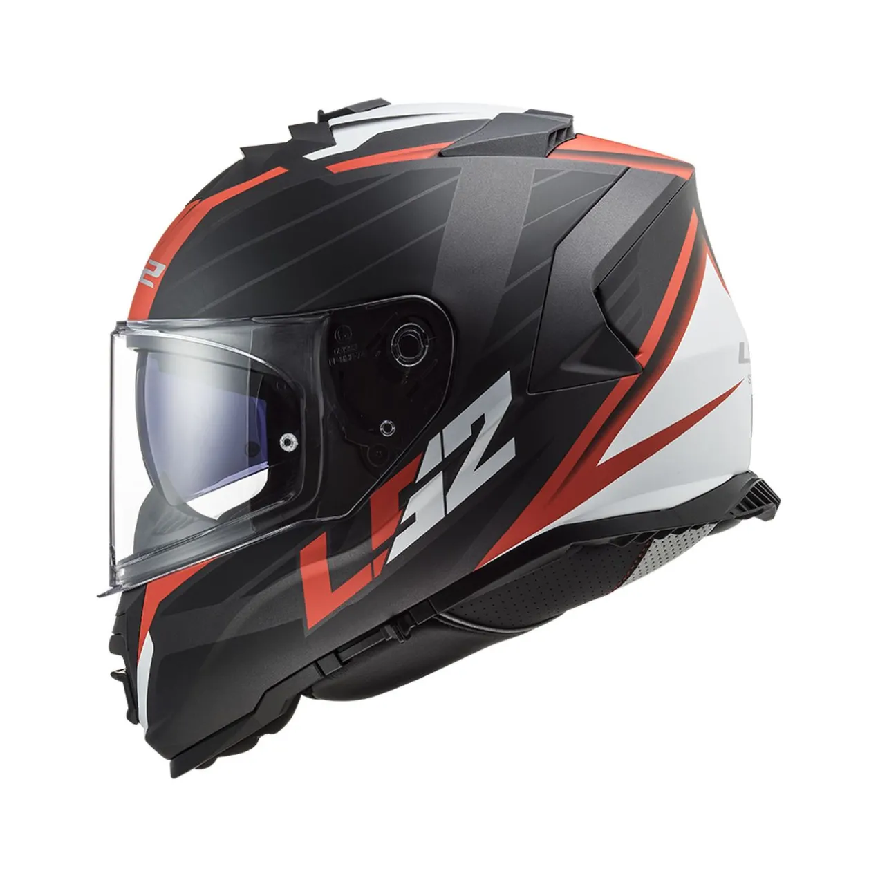 Casco Integrale Ls2 Ff800 Storm Nerve Matt Black Red