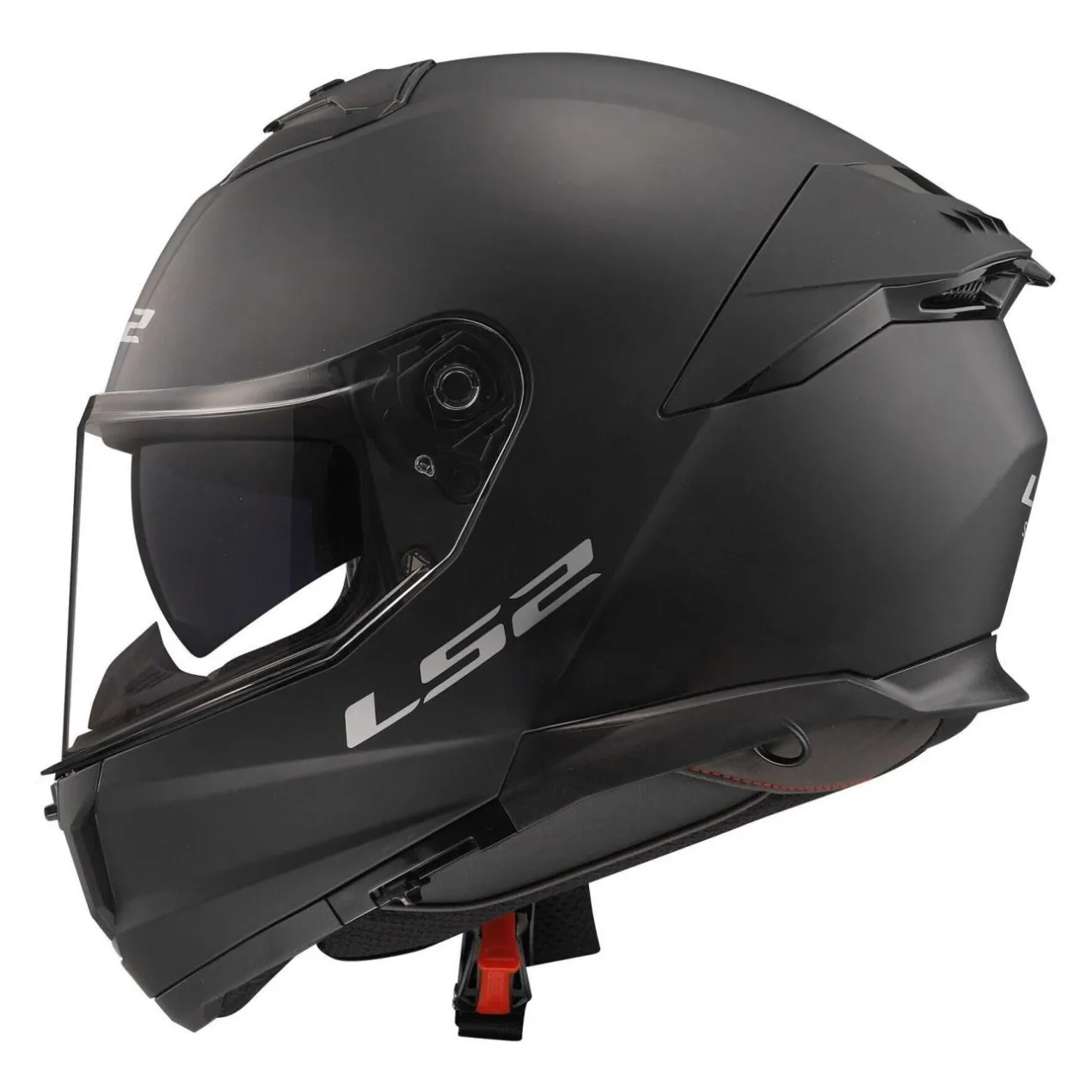Casco Integrale Ls2 Ff808 Stream II Solid Matt Black