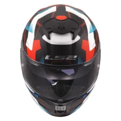 Casco Integrale Ls2 Ff808 Stream II Mika White Blue Red