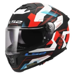 Casco Integrale Ls2 Ff808 Stream II Mika White Blue Red