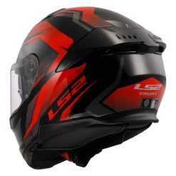 Casco Integrale Ls2 Ff808 Stream II Fury Black Red