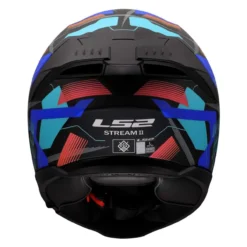 Casco Integrale Ls2 Ff808 Stream II Mika Black Blue