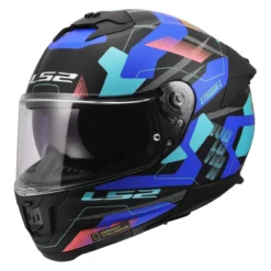 Casco Integrale Ls2 Ff808 Stream II Mika Black Blue