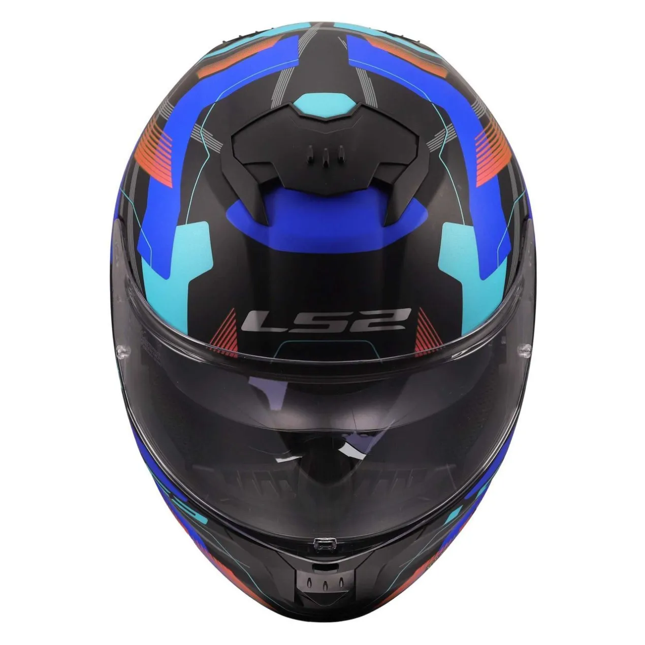 Casco Integrale Ls2 Ff808 Stream II Mika Black Blue