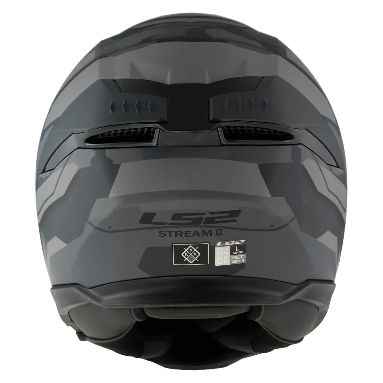 Casco Integrale Ls2 Ff808 Stream II Shadow M.titanium Grey