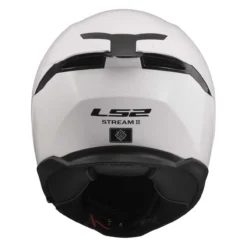 Casco Integrale Ls2 Ff808 Stream II Solid Gloss White