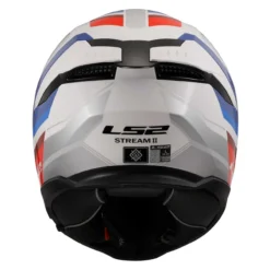 Casco Integrale Ls2 Ff808 Stream II Vintage White Blue Red