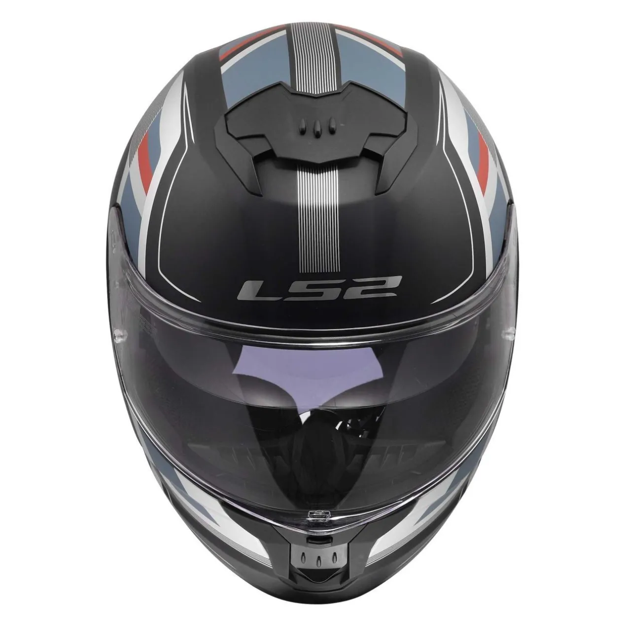 Casco Integrale Ls2 Ff808 Stream II Vintage Black Petrol