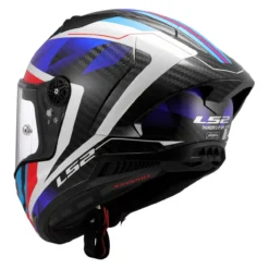 Casco Integrale Ls2 Ff805 Thunder Gp Aero Raute Blue Red