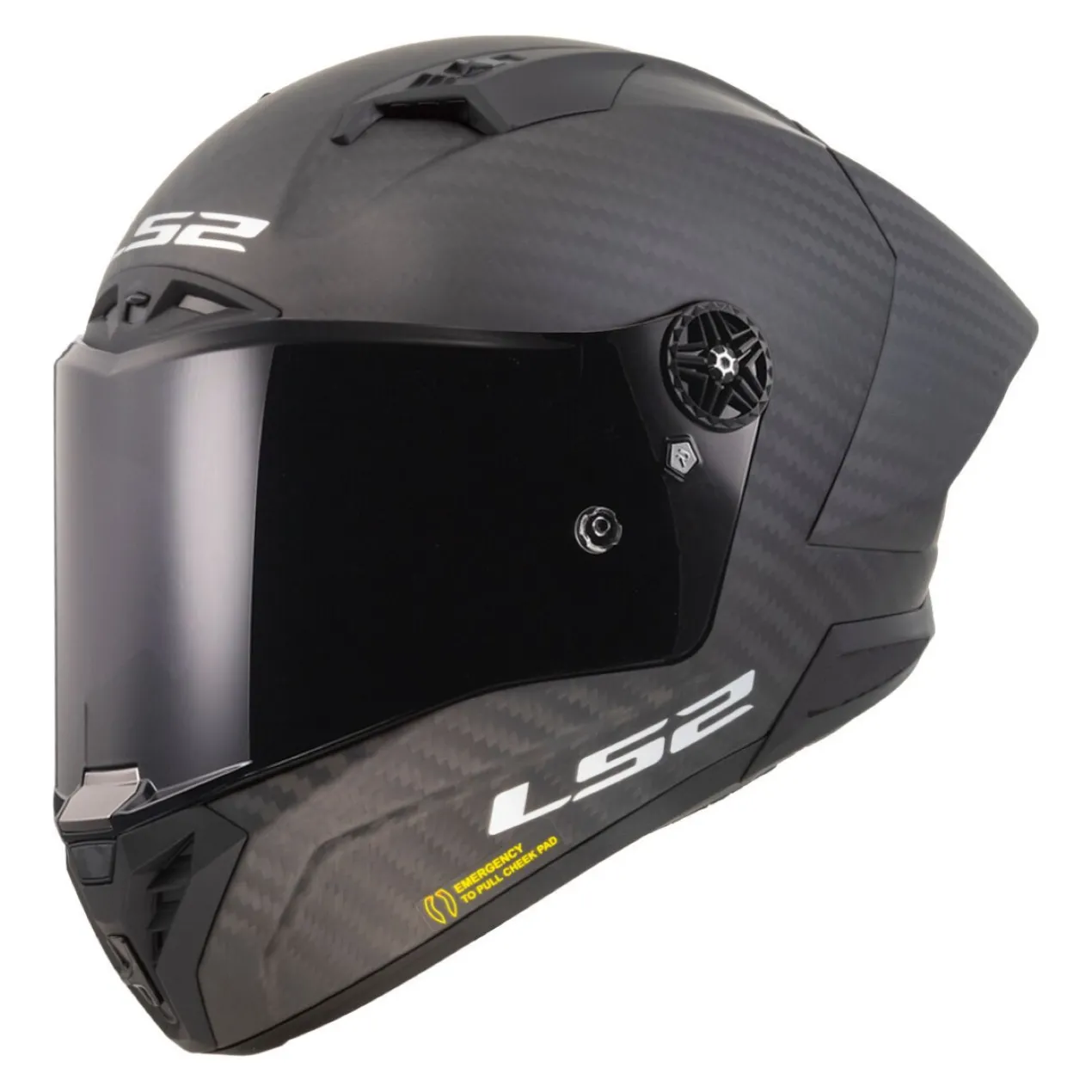 Casco Integrale Ls2 Ff805 Thunder Gp Aero Spoiler Matt Black