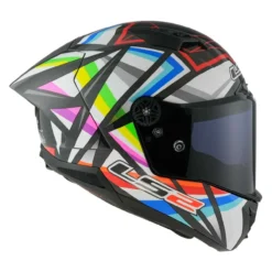 Casco Integrale Ls2 Ff805 Thunder Gp Aero Flash Black