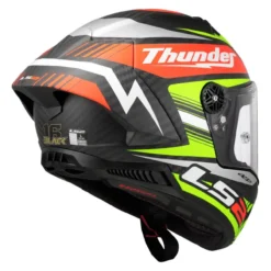 Casco Integrale Ls2 Ff805 Thunder Gp Aero Replica Black