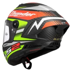 Casco Integrale Ls2 Ff805 Thunder Gp Aero Replica Black