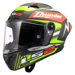 Casco Integrale Ls2 Ff805 Thunder Gp Aero Replica Black