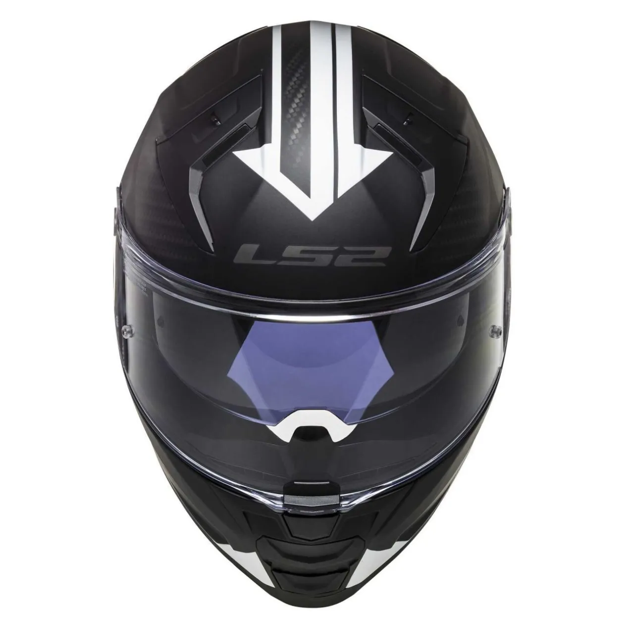 Casco Integrale Ls2 Ff811 Vector II Splitter Black White