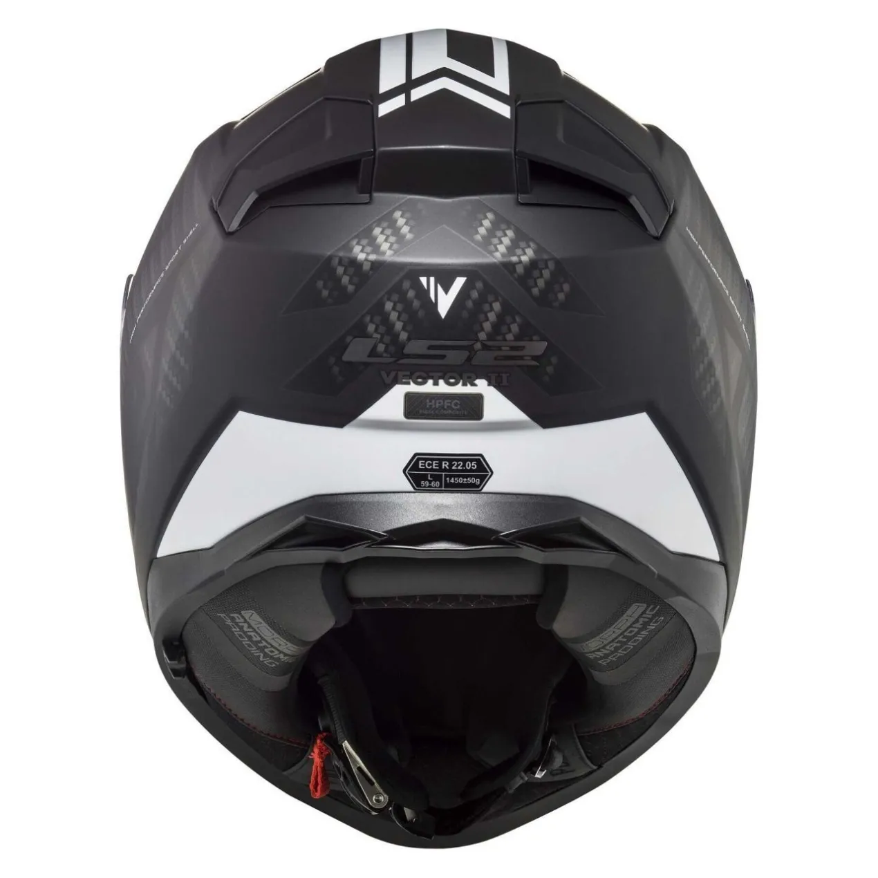 Casco Integrale Ls2 Ff811 Vector II Splitter Black White