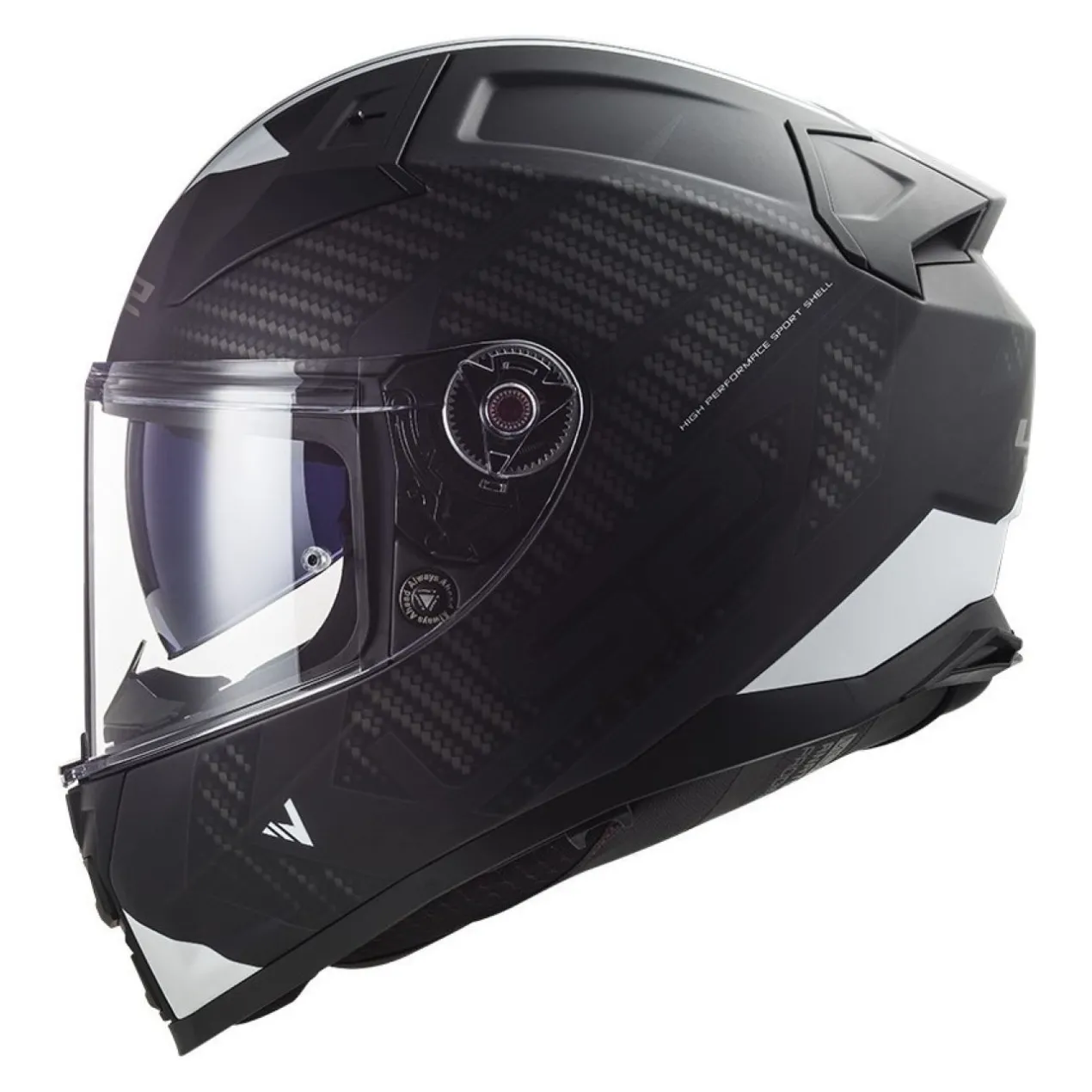 Casco Integrale Ls2 Ff811 Vector II Splitter Black White