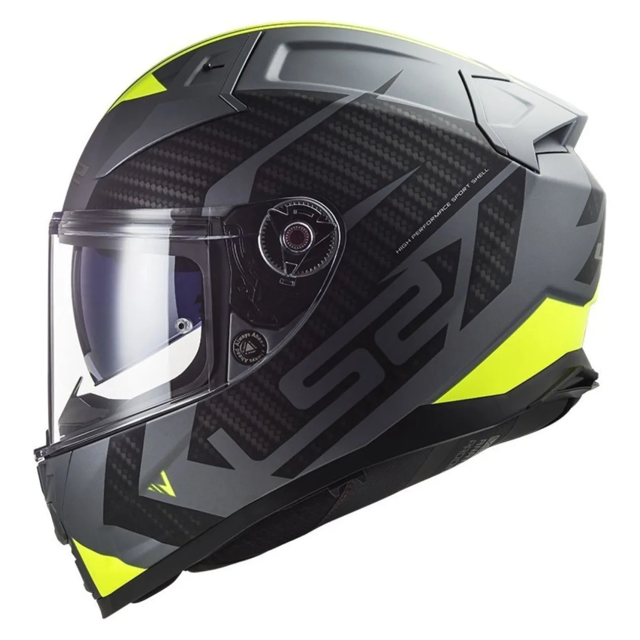 Casco Integrale Ls2 Ff811 Vector II Splitter M.titan.h-v Yell.