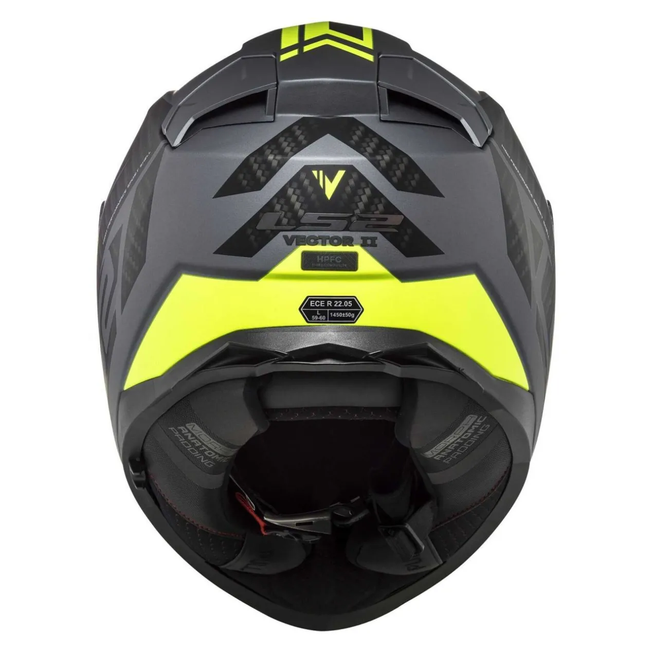 Casco Integrale Ls2 Ff811 Vector II Splitter M.titan.h-v Yell.