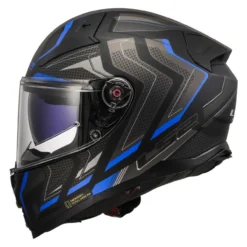 Casco Integrale Ls2 Ff811 Vector II Alizer M.black Blue