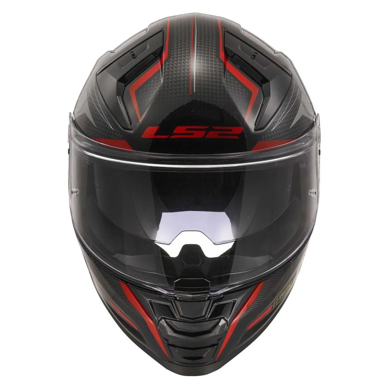Casco Integrale Ls2 Ff811 Vector II Alizer Black Red
