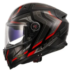 Casco Integrale Ls2 Ff811 Vector II Alizer Black Red