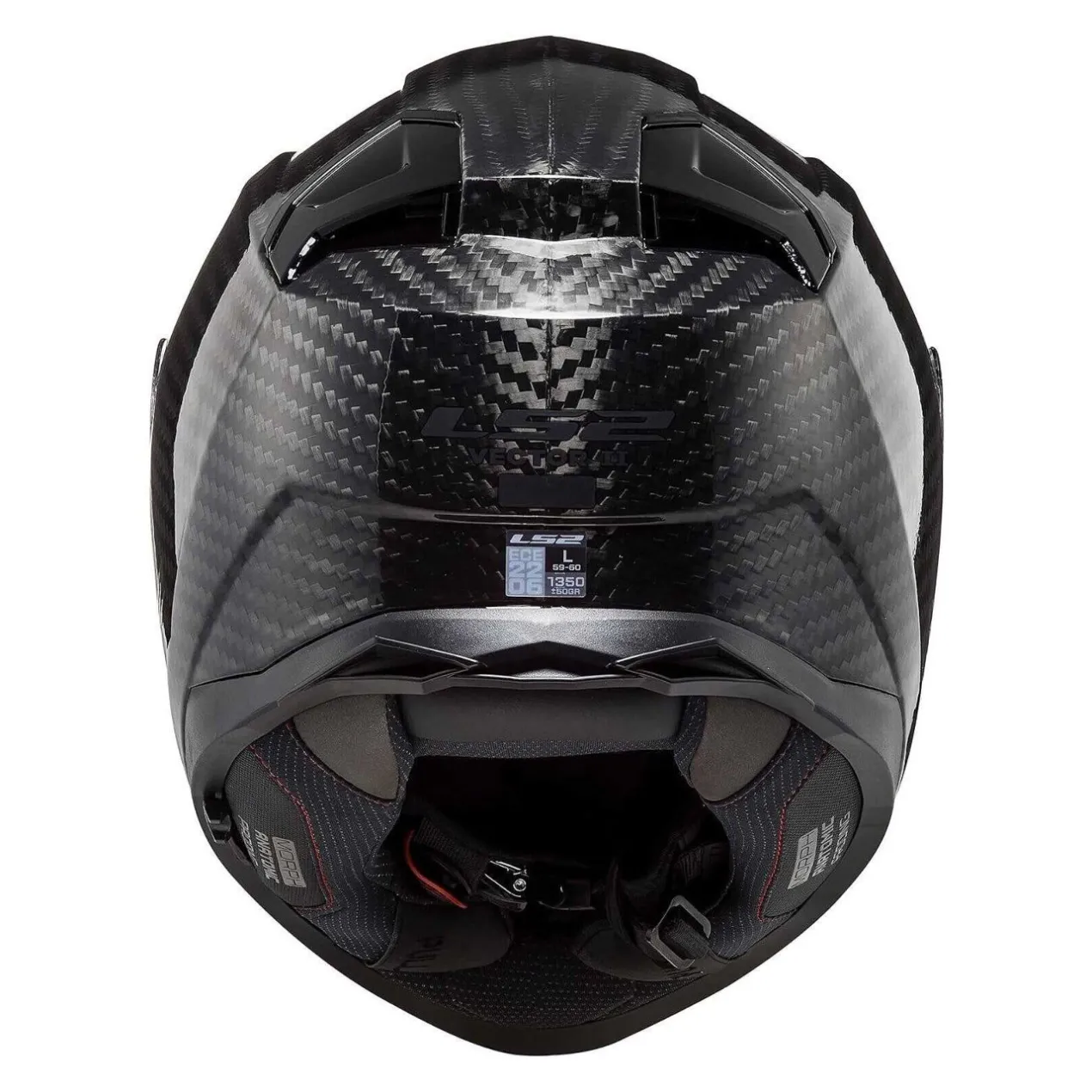 Casco Integrale Ls2 Ff811 Vector II Carbon Gloss Carbon