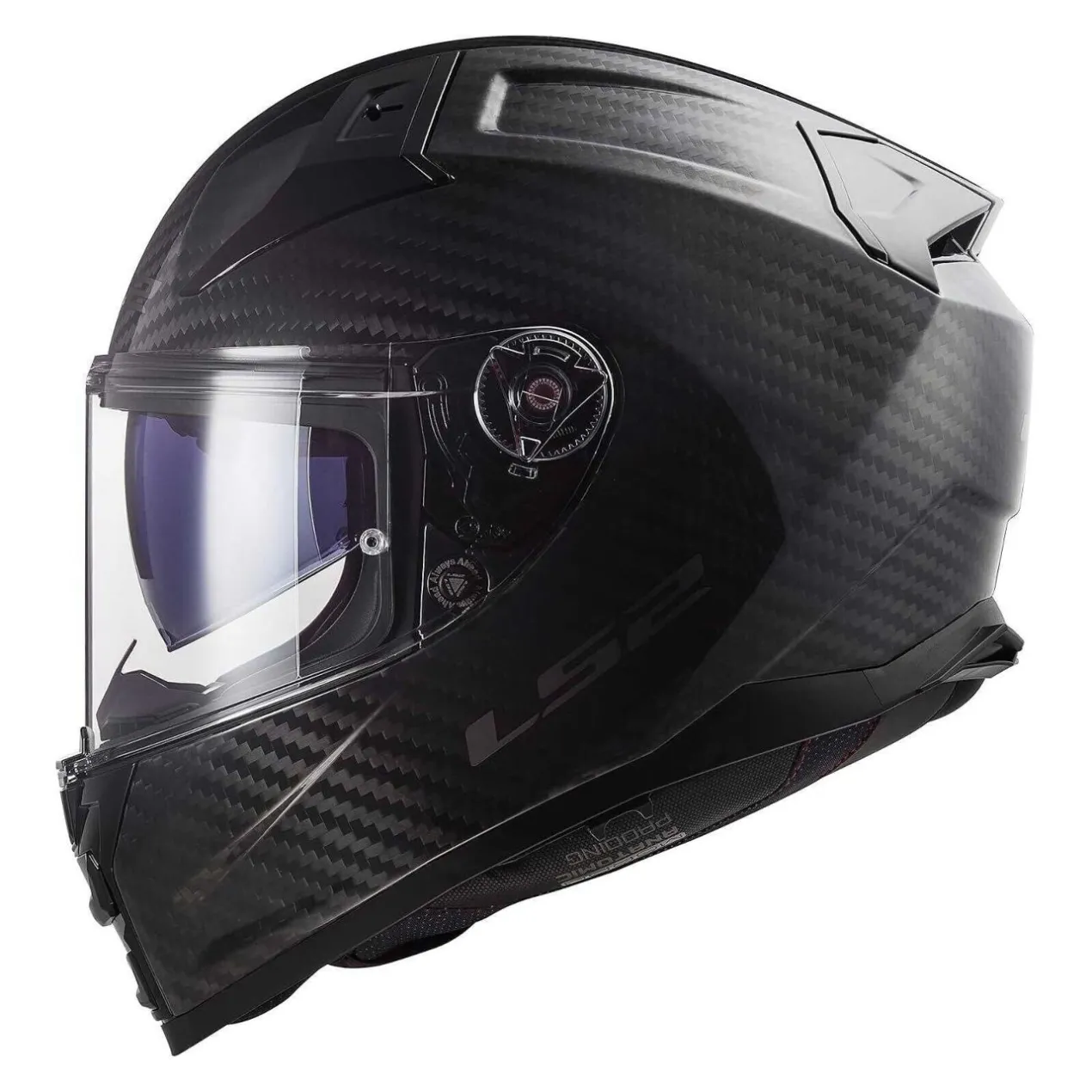 Casco Integrale Ls2 Ff811 Vector II Carbon Gloss Carbon
