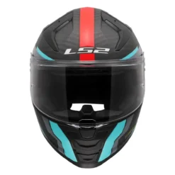 Casco Integrale Ls2 Ff811 Vector II C Grid Red Cyan