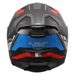 Casco Integrale Ls2 Ff811 Vector II C Savage White Blue Red