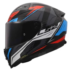 Casco Integrale Ls2 Ff811 Vector II C Savage White Blue Red